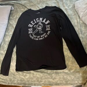 Heisman 2013 Long sleeve T-Shirt L NEW (football sport) Made in USA
